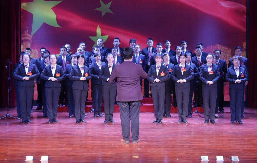 单双线上平台,单双（中国）2019年度工作动员大会---大合唱《团结就是力量》、《我爱你中国》